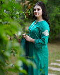 Emerald Flora Lawn Suit.
